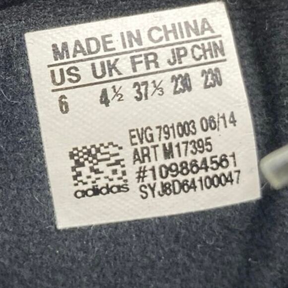 Adidas Libria Amber Women's Black Round Toe Slip On Puffer Winter Snow Boots 6 - Picture 5 of 5